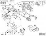 Bosch 0 603 921 223 Bm 7,2 Ve Batt-Oper Drill 7.2 V / Eu Spare Parts